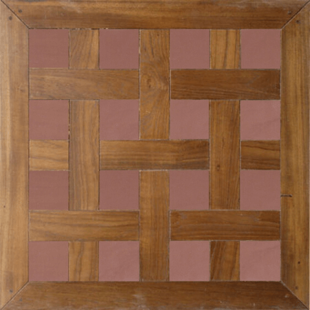 Legno di teak e arenaria rubidus levigata (1)