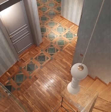 WORKINGS AND COVERINGS IN WOOD, PARQUET, STONE FLOORS, MADE-IN-ITALY